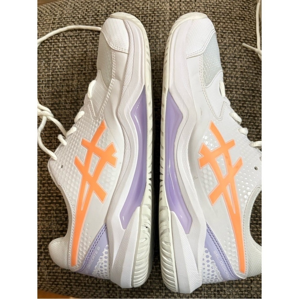 ASICS womens Gel-Dedicate 8 Pickleball shoe.
